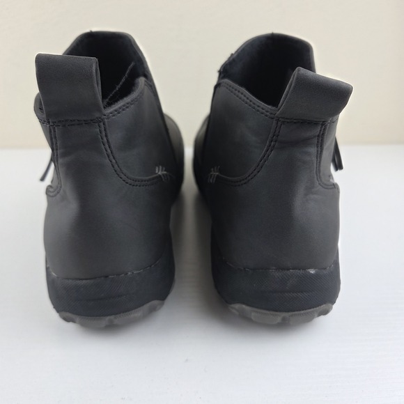 Skechers Vegan Reggae Fest 2.0 Zip On Ankle Boots Shoes Black Gray Women's 11 - Picture 5 of 14